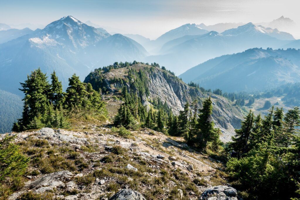 One of the beautiful hikes in the North Cascades National Park