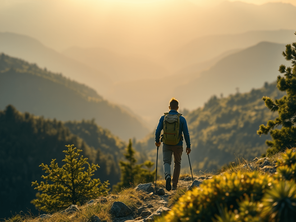 hiking to improve mood